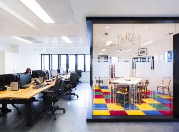 Virgin Management London Office Design by Spacelab