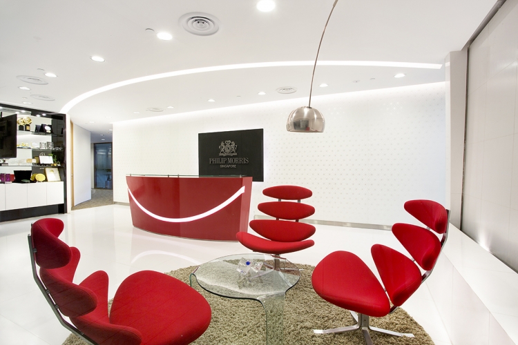 Philip Morris Singapore Office Design