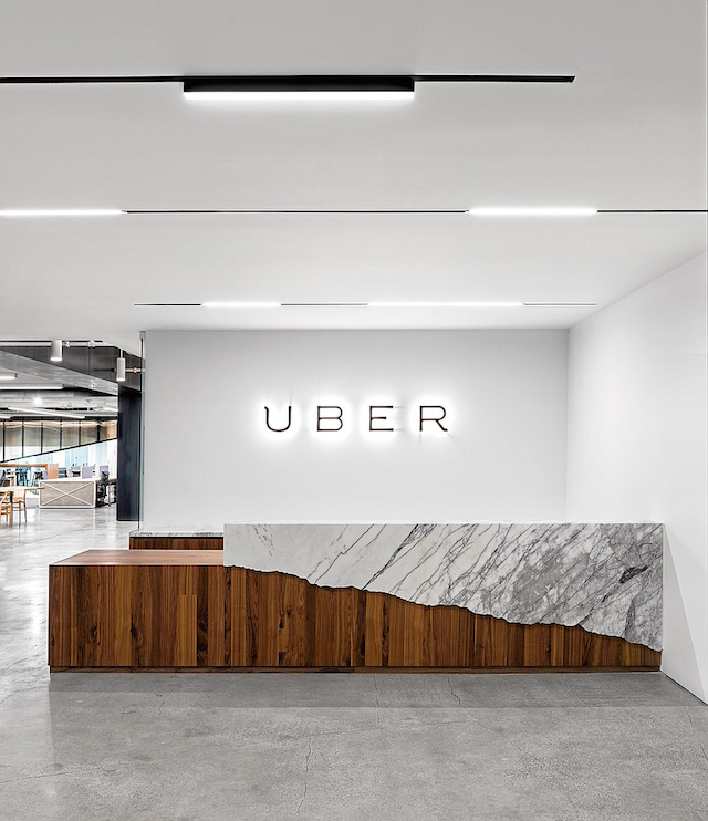 Uber Office Design by Studio O+A